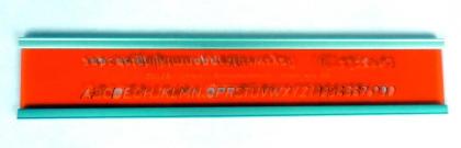 Schrift-Schablonen