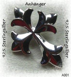 Silberschmuck, Silberkreuzanhänger