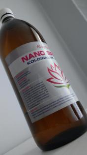 Alegra Nano-Kolloidalsilber Ionisch Silber Elektro-Kolloid 1, 0L antiviren Wirku