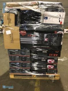 119 Stück meist AKAI Audio, Video & TV Produkte
