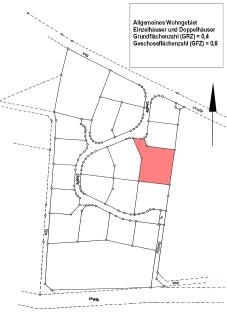 Baugrundstück in Klingelbach bei Katzenelnbogen in ruhiger Ortsrandlage, provisi
