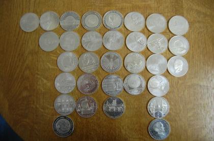 32Stück 10Euro Gedenkmünzen