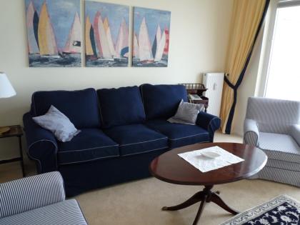 Exklusive Ferienwohnung in Laboe mit Meerblick, WLAN, Sauna und Kamin