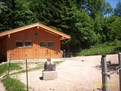 Biete Einstellplatz für Wallach