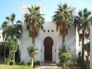 Meerblick-Villa im marokanischen Stil ; nahe am Strand