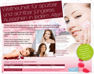 Kein Botox, lassen sie sich vom Duo Lift überzeugen - keine Falten mehr auf Ihre