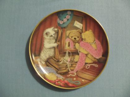 Franklin Mint Sammlerteller Dressing For Dinner Limited Edition