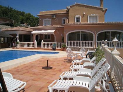 Spektakuläre Luxus-Villa mit Meerblick in Calpe Costa Blanca Spanien für 12 Pers