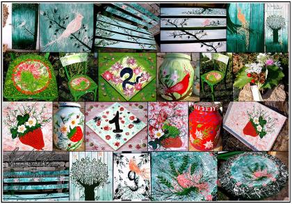 Antike, kunstvolle Wohneinrichtungskreationen & Lifestyle Artikel! Shabby Chic, 