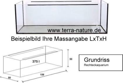 Sonderangebot Aquarium 150x50x50 375Liter ab 165€