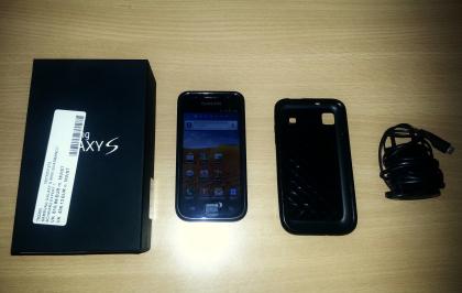   Samsung Galaxy S GT-I9000 8 GB - Metallic Black (Ohne Simlock) Smartphone 