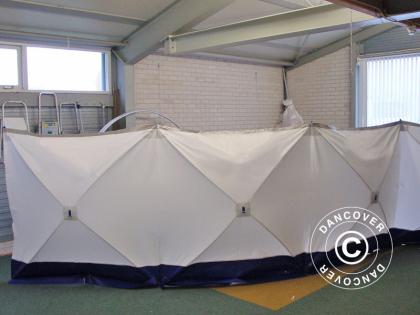Schutzabschirmung 7,2x1,8 m