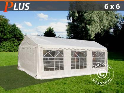 Partyzelt PLUS 6x6 m PE