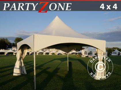 Pagodenzelt-Partyzone 4x4 m aus PVC