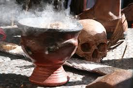 African voodoo Zaubernde (zahlen, nachdem volle Ergebnis)