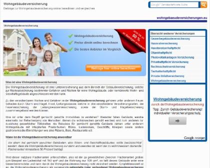 Beiträge zur Wohngebäudeversicherung hier online berechnen