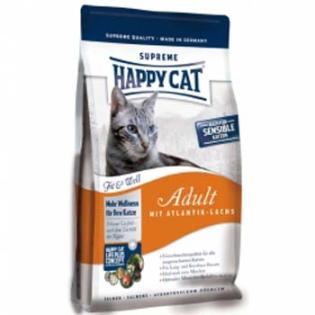 Katzenfutter: Happy Cat Fit & Well Adult Atlantik-Lachs - 4 kg - Versand deutsch