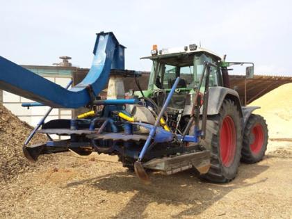 Machine for cutting energetic willow