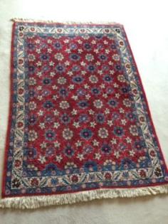 Orientteppich handgeknüp​fter Perser 154 cm x 109 cm mit Plombe