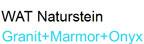 Produkte aus Granit und Marmor.