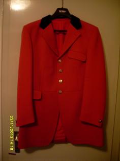 Reitjacke- Roter Rock