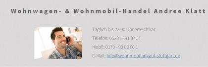 Unfall Wohnmobile