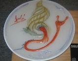 Rosenthal Jahresteller aus Glas 