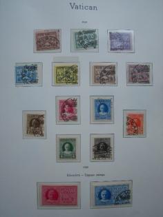 Vatikan 1929-1978 postfrisch gestempelt und ungestempelt unvollständig/doppelt