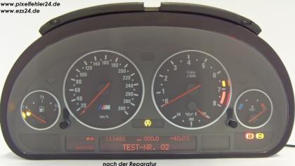 Tachoreparatur Pixelfehler BMW E39, E38, E53 u.a