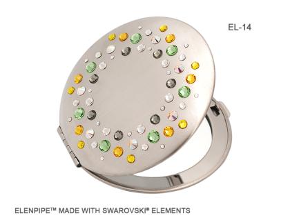 Taschenspiegel EL-14 ELENPIPE MADE WITH SWAROVSKI  ELEMENTS