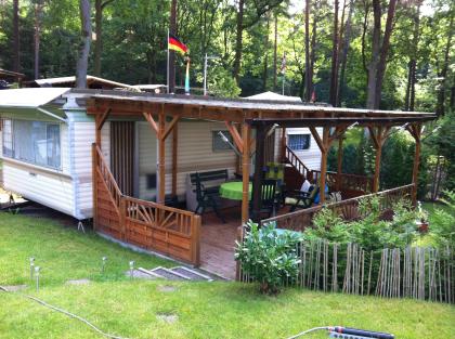 Verkaufe Mobilheim auf Campingplatz am Werbelinsee