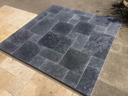 Bodenplatten, Gartenplatten, Terrassenplatten aus Kalkstein
