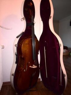4/4 Cello von GEWA Meisterwerkstätten inkl. Koffer und Bogen 
