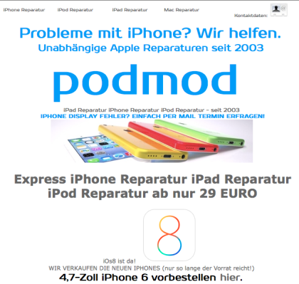 Ab 29€ iPhone 4s WLAN Reparatur oder Tausch gegen iPhone 6