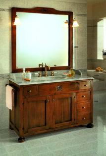 Landhausstil Badmöbel Ricordi 130 cm Breit
