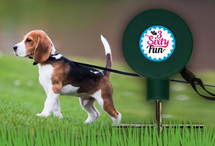 3 Sixty Fun  - Outdoorleine (Hunde-Langlaufleine) Hundeleine, Freilaufleine