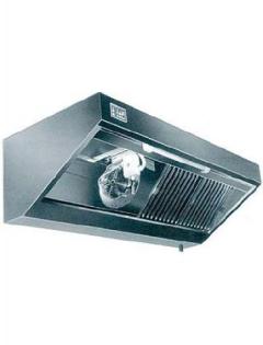 Wandhaube WMR, 240x90x45 cm, Filtertyp B, Beleuchtung, Motor