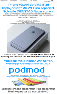 Schnelle iPhone Reparatur ab nur 29 Euro