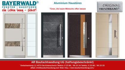 Bayerwald Aktions Aluminiumhaustüren   Aluminium Haustüren