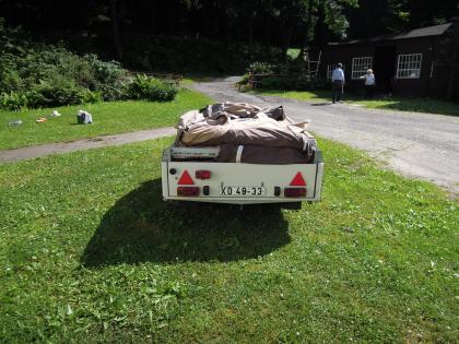 Camptourist CT 7, Klappfix, Faltcaravan Wohnanhänger Alpenkreuzer