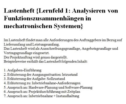 Lexikon-Leseprobe  ebook  zu: Lastenheft Pflichtenheft Spanwinkel Werkstueck