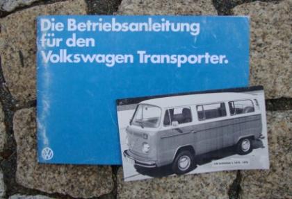 Betriebsanleitung VW Transporter / 1979 Bus T2