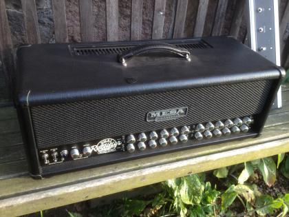 Mesa Boogie Dual Rectifier Road King + flightcase + footswitch + abdeckhaube