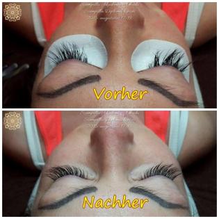 Professionelle Wimpernverlängerung zu Hause