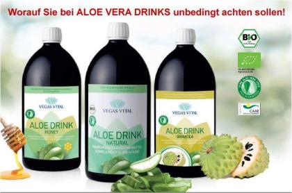 BIO ALOE VERA DRINKS von VEGAS VITAL