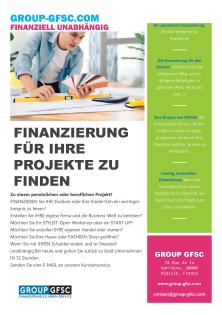 Gruppe GFSC - Sie brauchen Geld?