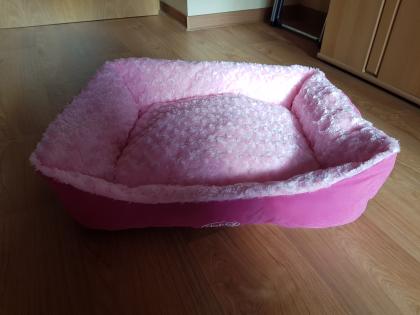 Hundebett rosa 