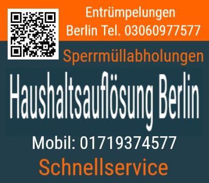 Sofa entsorgen Berlin Komplett Service