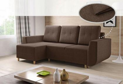 Couch Sofa Ecksofa Malibu im skandinavischen Stil Wohnzimmer Farbenauswahl