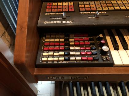 Wersi Helios Orgel mit Zubehör